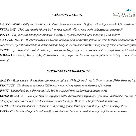 Sanhaus - Weranda - Z Klimatyzacja Przy Deptaku Sopot