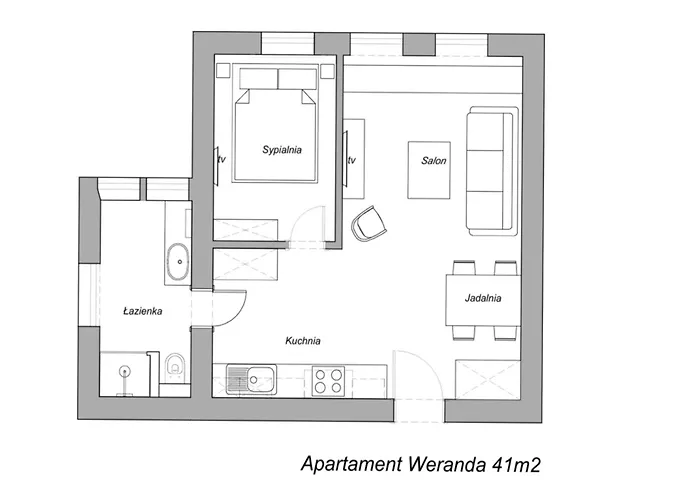 Sanhaus - Weranda - Z Klimatyzacja Przy Deptaku Appartement